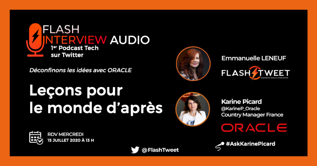 Interview Karine Picard Oracle Podcast Tech TransfoNum