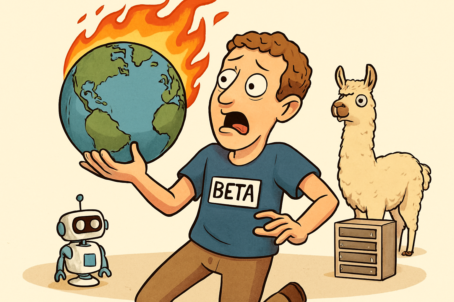 Meta AI : l’ambition totalitaire, version bêta